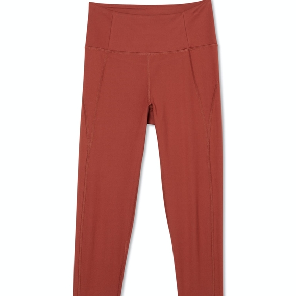 Girlfriend Collective Compressive High Rise Cropped Leggings Sedona XS - Picture 4 of 11